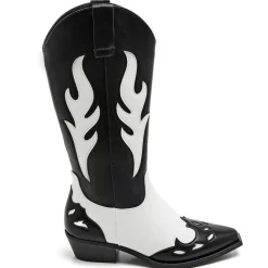 SHOES Abby Dame cowboystøvle 9632A - Black Hot