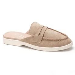 SHOES Adeline dame loafers 77-628 - Kaki New