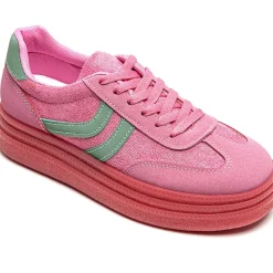 SHOES Agnes dame sneakers 8999 - Fuxia Sale