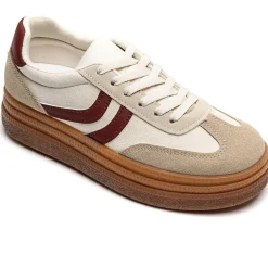 SHOES Agnes dame sneakers 8999 - Wine Sale