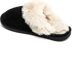 SHOES Aisha dame hjemmesko 5284 - Black Clearance