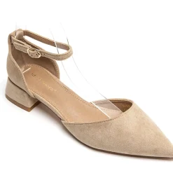SHOES Alia dame stiletter D-1288 - Khaki Clearance