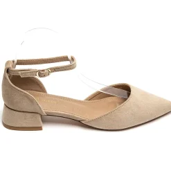 SHOES Alia dame stiletter D-1288 - Khaki Clearance