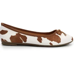 SHOES Alli dame ballerinasko VG256 - Cow