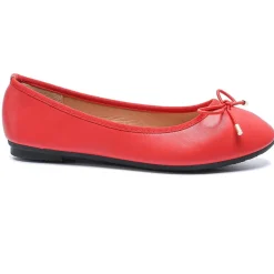 SHOES Alli dame ballerinasko VG256 - Rosso