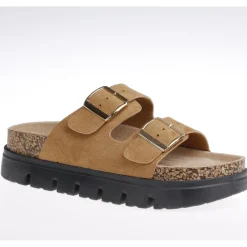 SHOES Angelina dame sandaler 2153 - Camel Best