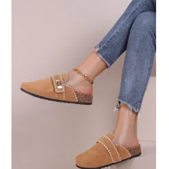SHOES Anika dame sandaler LB510-133 - Camel Outlet