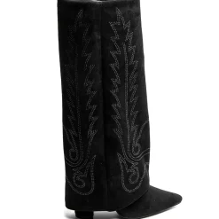 SHOES Annabelle dame støvler 7675A - Black Clearance