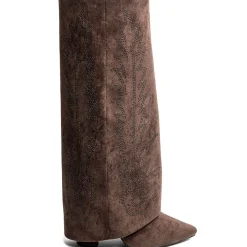 SHOES Annabelle dame støvler 7675A - Brown Discount