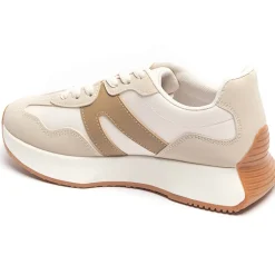 SHOES Annick dame sneakers 8917 - Beige Best