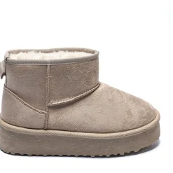 SHOES Ariane dame bamsestøvler WD145 - Beige Clearance