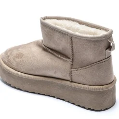 SHOES Ariane dame bamsestøvler WD145 - Beige Clearance