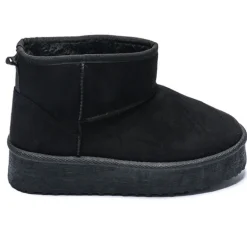 SHOES Ariane dame bamsestøvler WD145 - Black Online