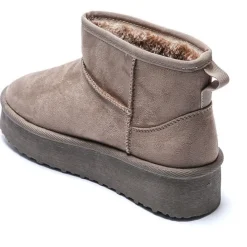 SHOES Ariane dame bamsestøvler WD145 - Kaki Best