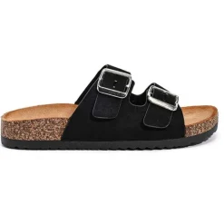 SHOES Bertha dame sandaler WD295 - Nero Discount