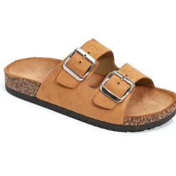 SHOES Bertha dame sandaler WD295 - Camel Discount