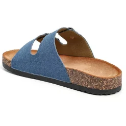 SHOES Bertha dame sandaler WD295 - Jeans Chiaro