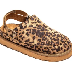 SHOES Berthe dame sandaler 5260 - Leopard Discount