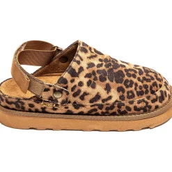 SHOES Berthe dame sandaler 5260 - Leopard Discount
