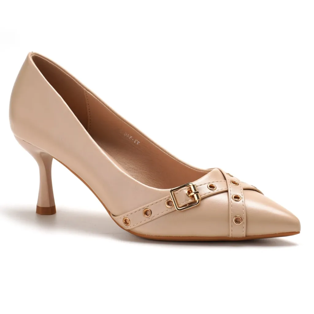 SHOES Brigitte dame sko 77-546 - Beige Online