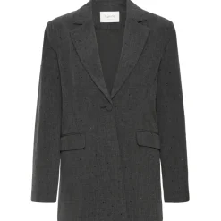 b.young dame blazer BYDANTA - Black Melange