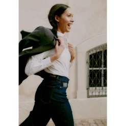 b.young dame blazer BYDANTA - Black Melange