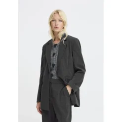 b.young dame blazer BYDANTA - Black Melange