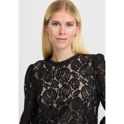 b.young Dame Bluse BXGILACE - Black Hot