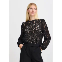 b.young Dame Bluse BXGILACE - Black Hot