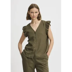 b.young dame bluse BYFALAKKA - Kalamata Hot