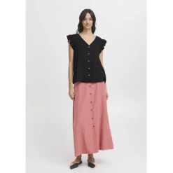 b.young dame bluse BYFALAKKA - Black Best