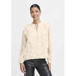b.young dame bluse BYGIJO - Oatmeal New