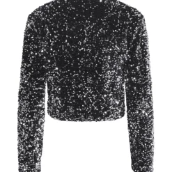 b.young dame bluse BYPAILLET - Silver Sequin Mix Sale