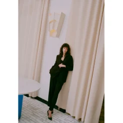 b.young dame bukser BYDANTA - Black Mix Sale