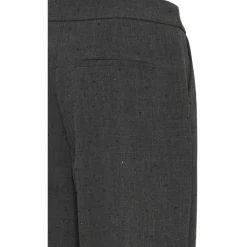 b.young dame bukser BYDANTA - Black Melange Outlet