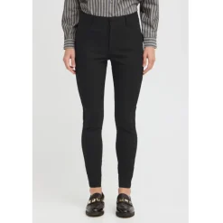 b.young dame bukser BYDIXI - Black Hot