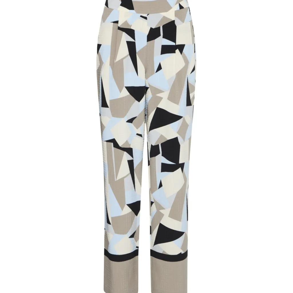 b.young dame bukser BYFAVIA - Humus Blocks Discount