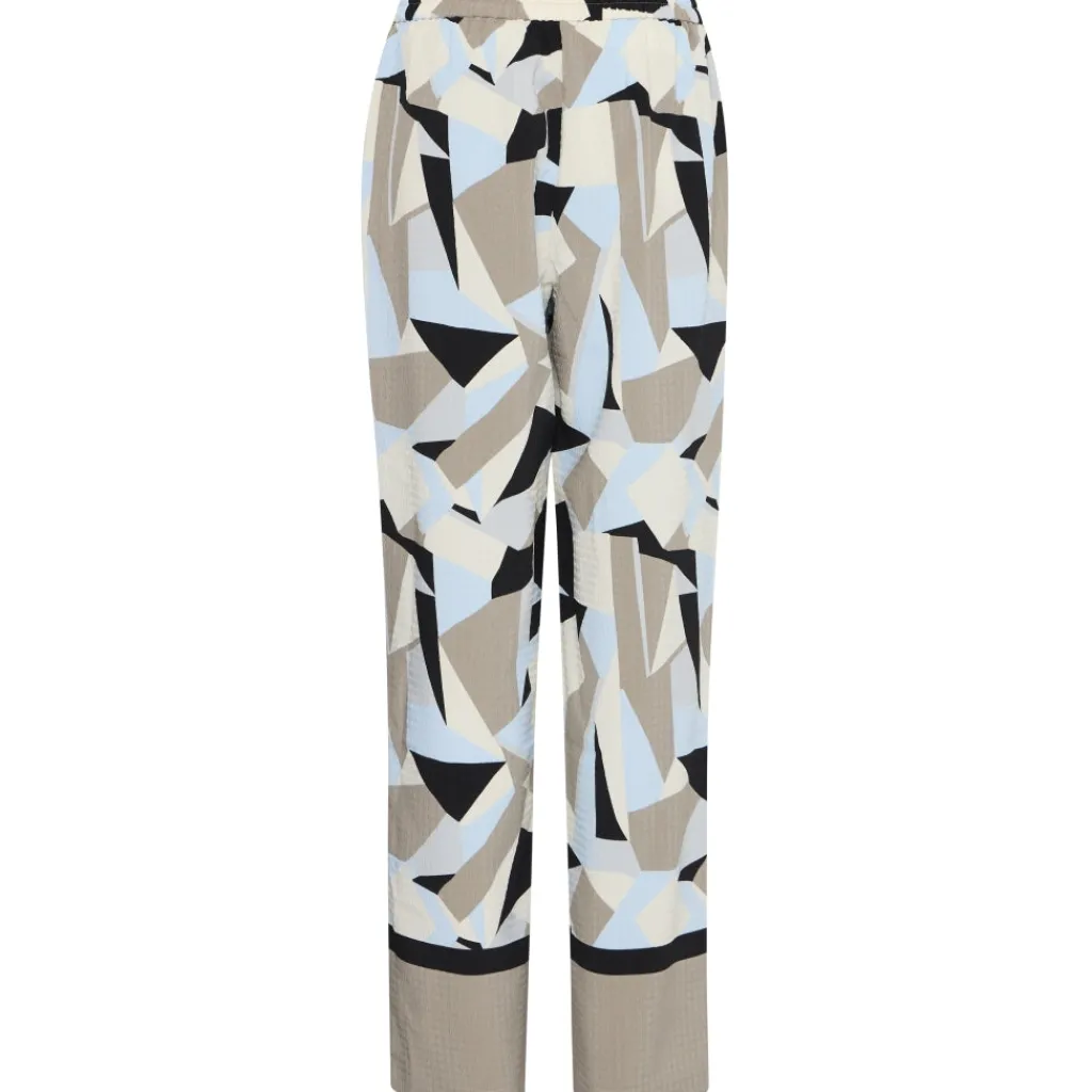 b.young dame bukser BYFAVIA - Humus Blocks Discount