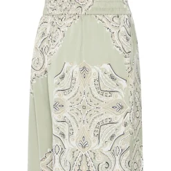 b.young dame bukser BYJANNIKE - Tea Paisley Mix Sale