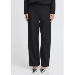 b.young dame bukser BYMMIDDE - Black Outlet