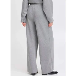 b.young DAME BUKSER BYPUSTI - Mid Grey Melange Best