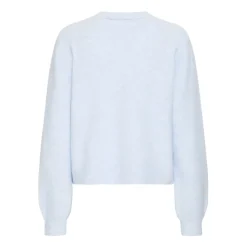 b.young dame cardigan BXOMEA - Cashmere Blue MELANGE Sale
