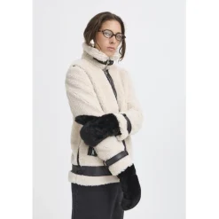 b.young dame handsker BYWOLFIE - Black