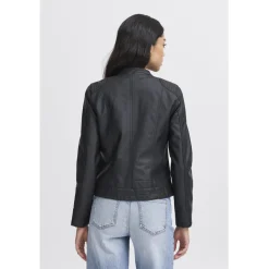 b.young dame jakke BYACOM - Black Best