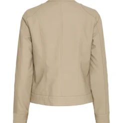 b.young dame jakke BYACOM - Roasted Cashew Discount