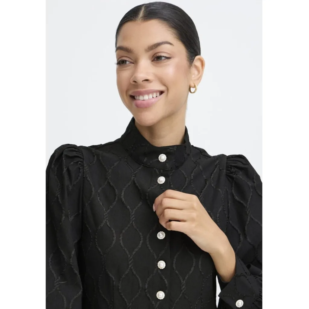 b.young dame kjole BYDESMORA - True Black Sale