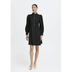 b.young dame kjole BYDESMORA - True Black Sale