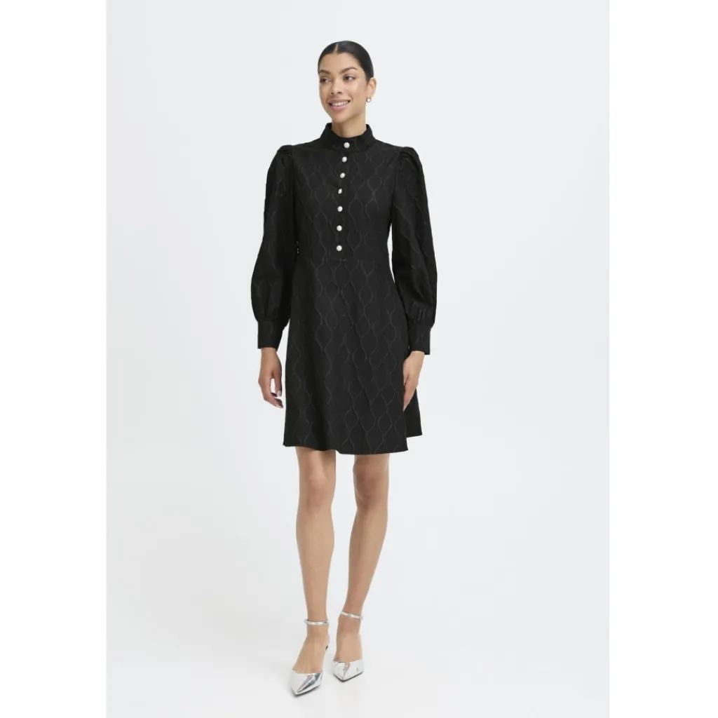 b.young dame kjole BYDESMORA - True Black Sale