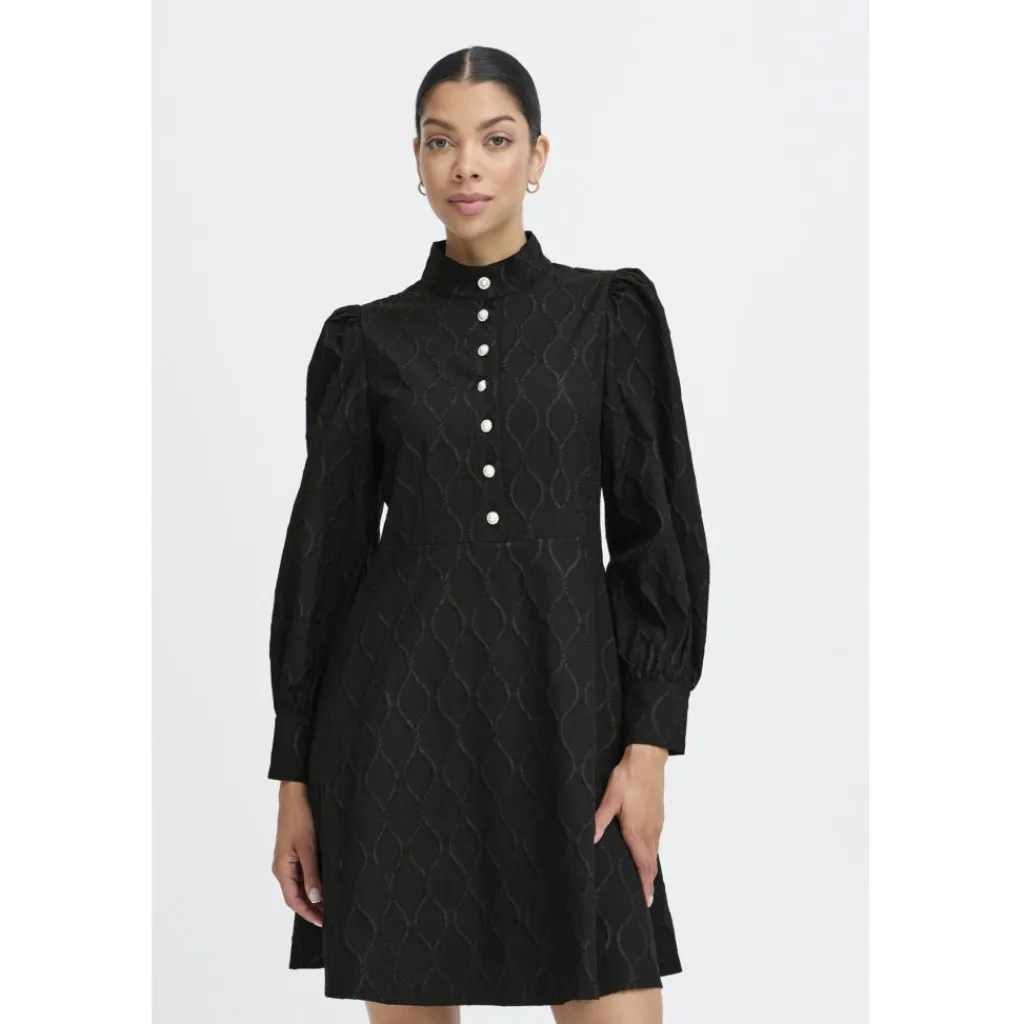 b.young dame kjole BYDESMORA - True Black Sale