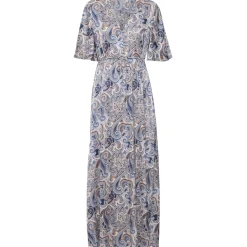 b.young dame kjole BYHILLY - Blue Paisley Mix Online